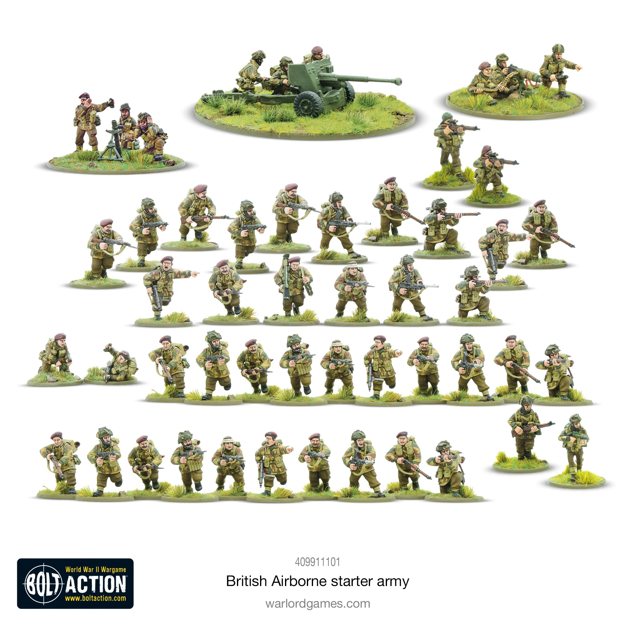 Bolt Action | British Airborne | 28mm Plastic Starter