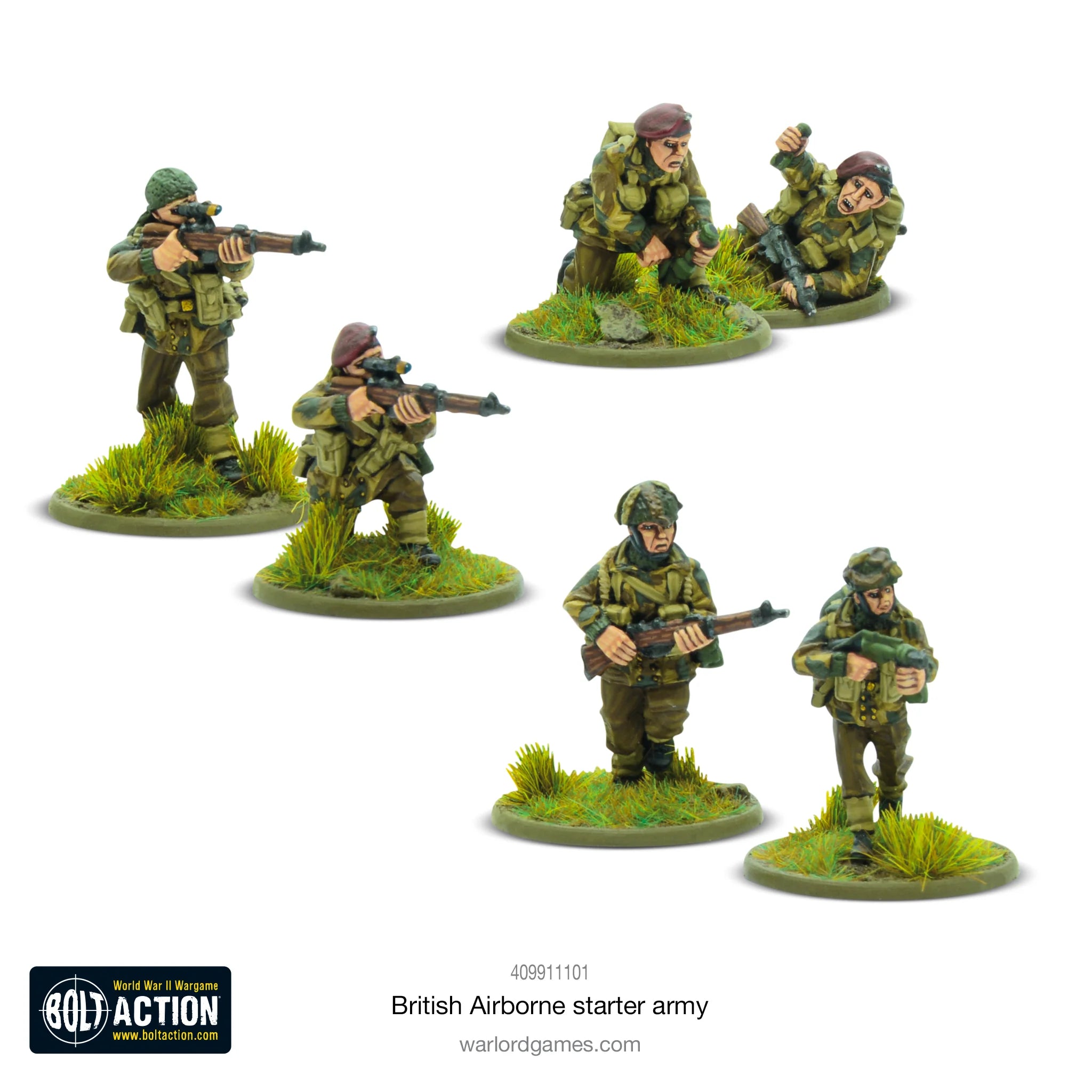 Bolt Action | British Airborne | 28mm Plastic Starter