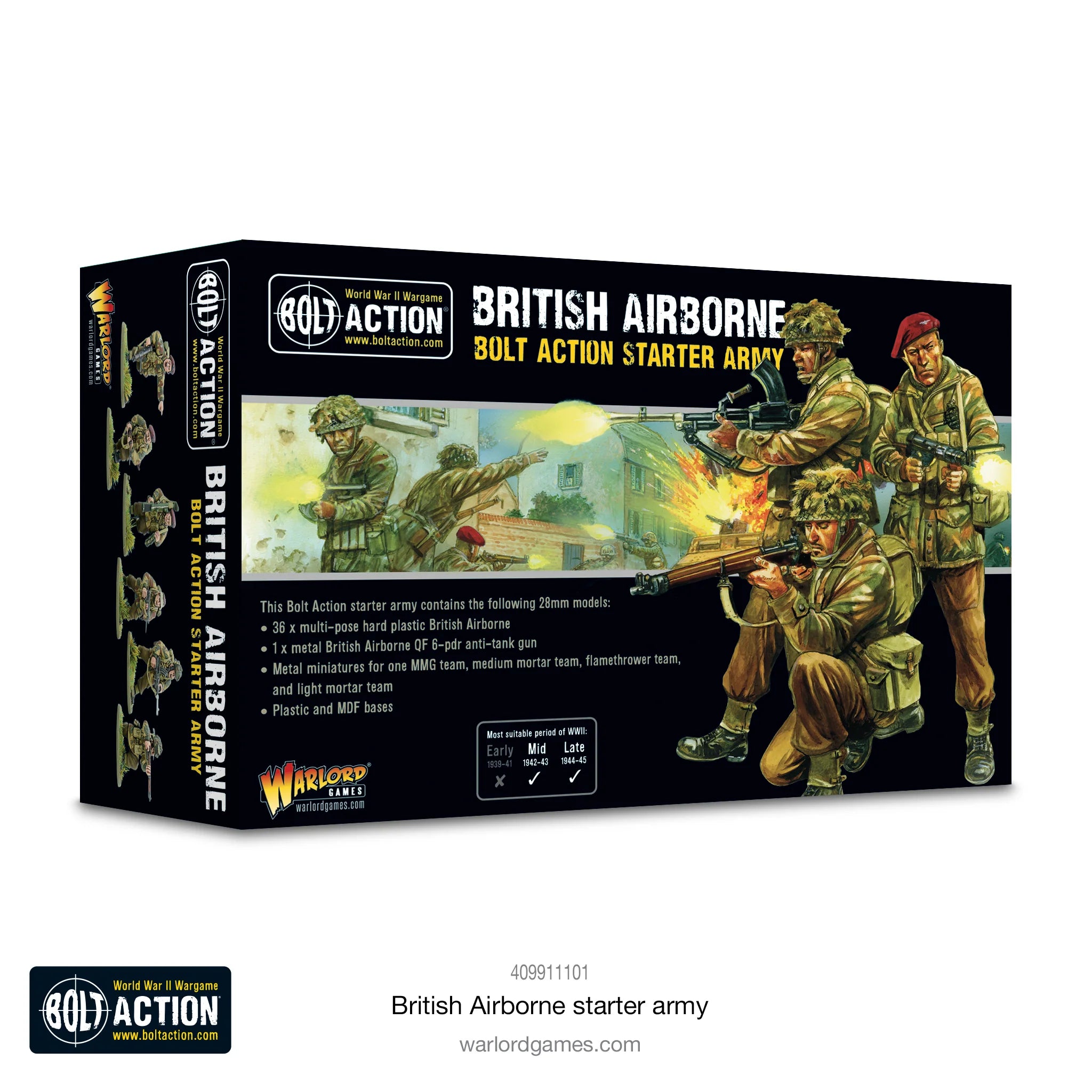 Bolt Action | British Airborne | 28mm Plastic Starter