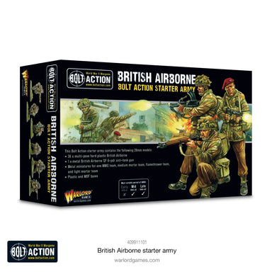 Bolt Action | British Airborne | 28mm Plastic Starter