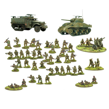 Bolt Action | USA | US Army | 28mm Plastic Starter | Warlord | Miniature Kingdoms