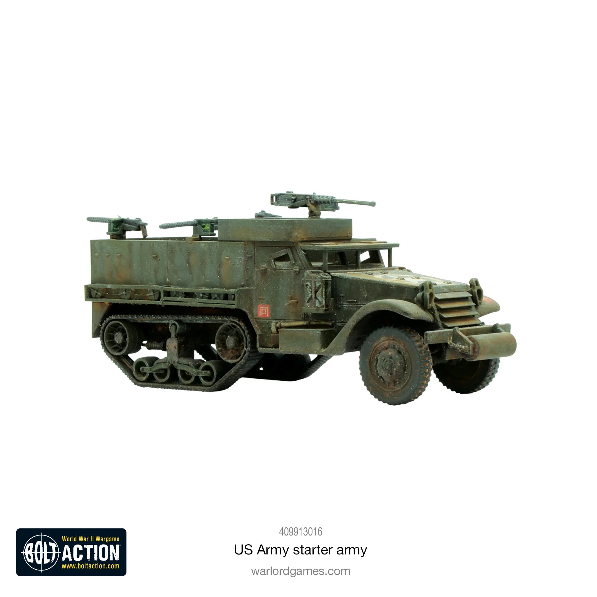 Bolt Action | USA | US Army | 28mm Plastic Starter | Warlord | Miniature Kingdoms