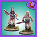 Bad Squiddo Games | Ancients & Amazons Muscle Mommies | 28mm Metal Blister Pack