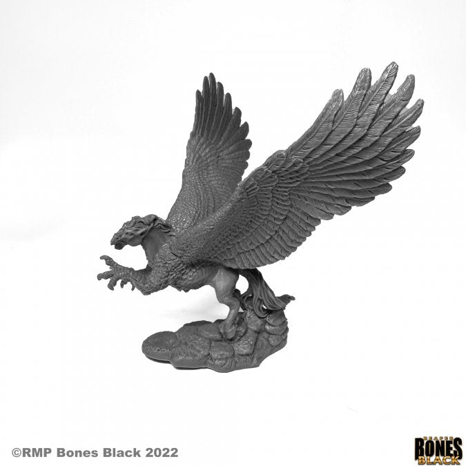 Reaper | Hippogriff Reaper Bones Black | 28mm Plastic Blister Pack 44178