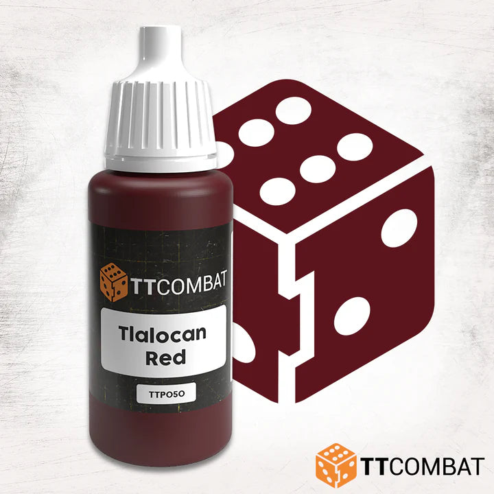 TTCombat | Tlalocan Red | 17ml Individual Paint | TTCombat | Miniature Kingdoms