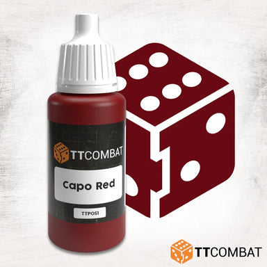 TTCombat | Capo Red | 17ml Individual Paint | TTCombat | Miniature Kingdoms