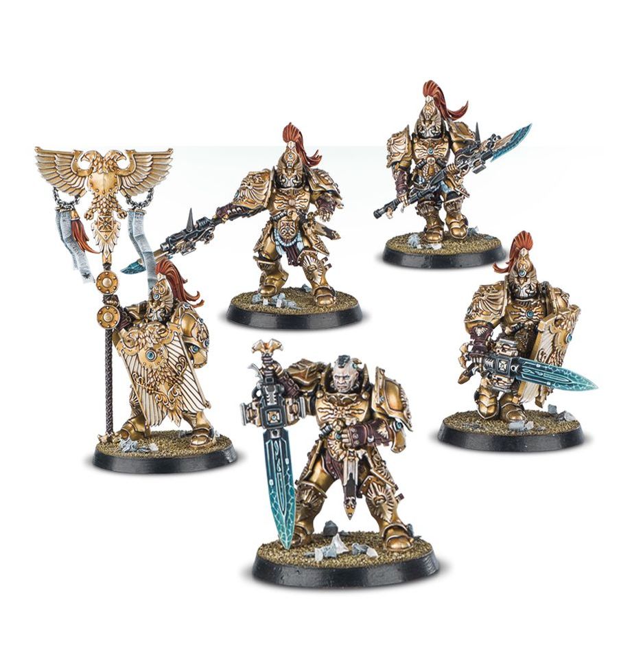 Warhammer 40,000 | Adeptus Custodes | Combat Patrol | Plastic Starter Box