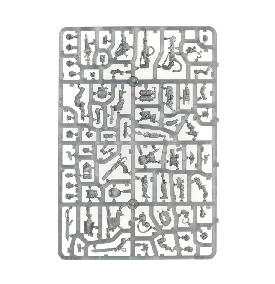 Warhammer 40,000 | Astra Militarum | Cadian Command Squad | Plastic Unit Box