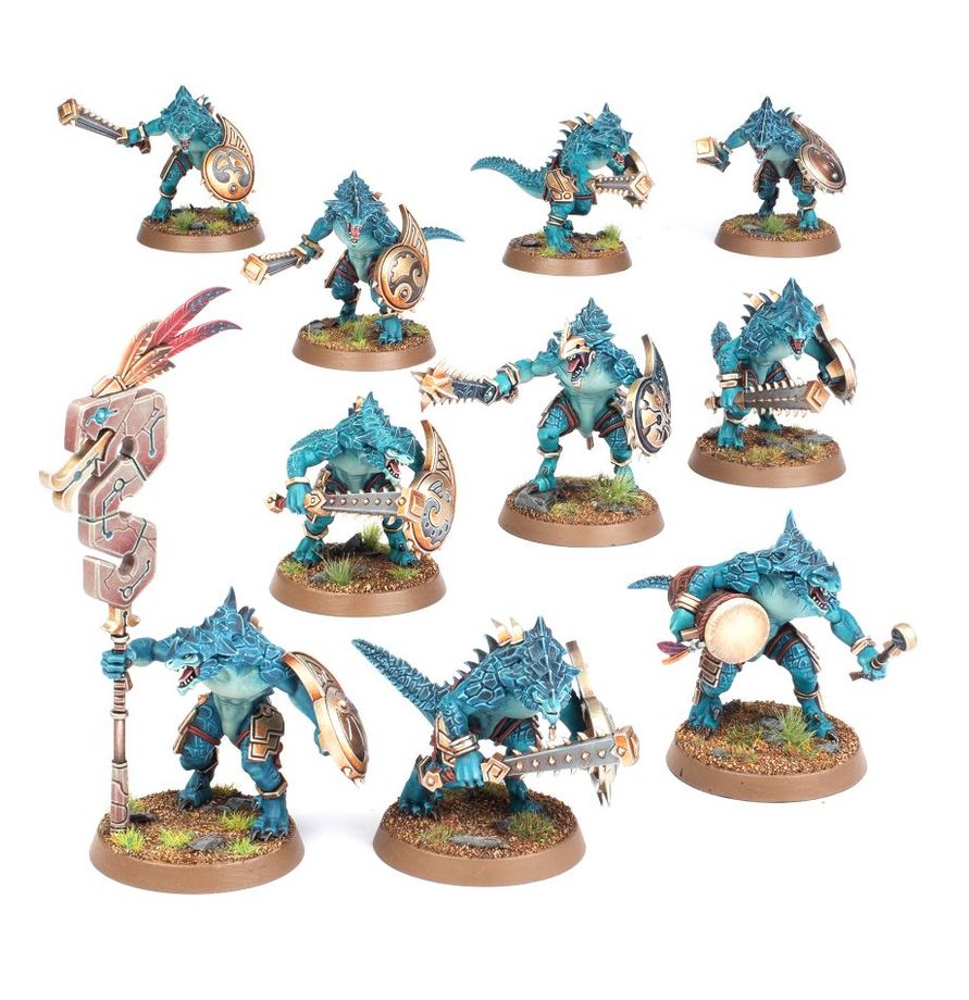 Seraphon - Saurus Warriors | Sprue in a Bag | £29 | Code X99