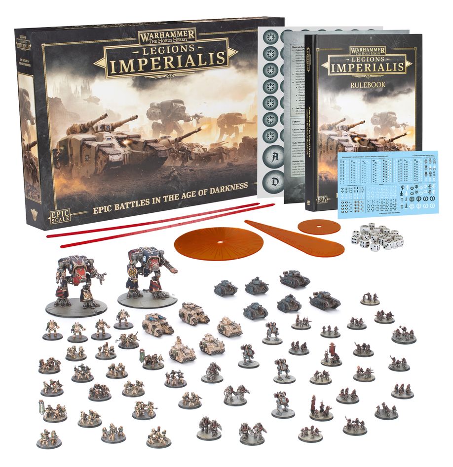 Warhammer, The Horus Heresy | Legios Imperialis | Epic Battle | 2 Player Plastic Starter Box Copy