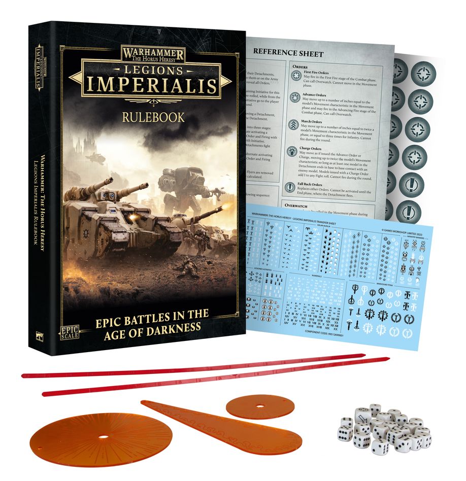 Warhammer, The Horus Heresy | Legios Imperialis | Epic Battle | 2 Player Plastic Starter Box Copy