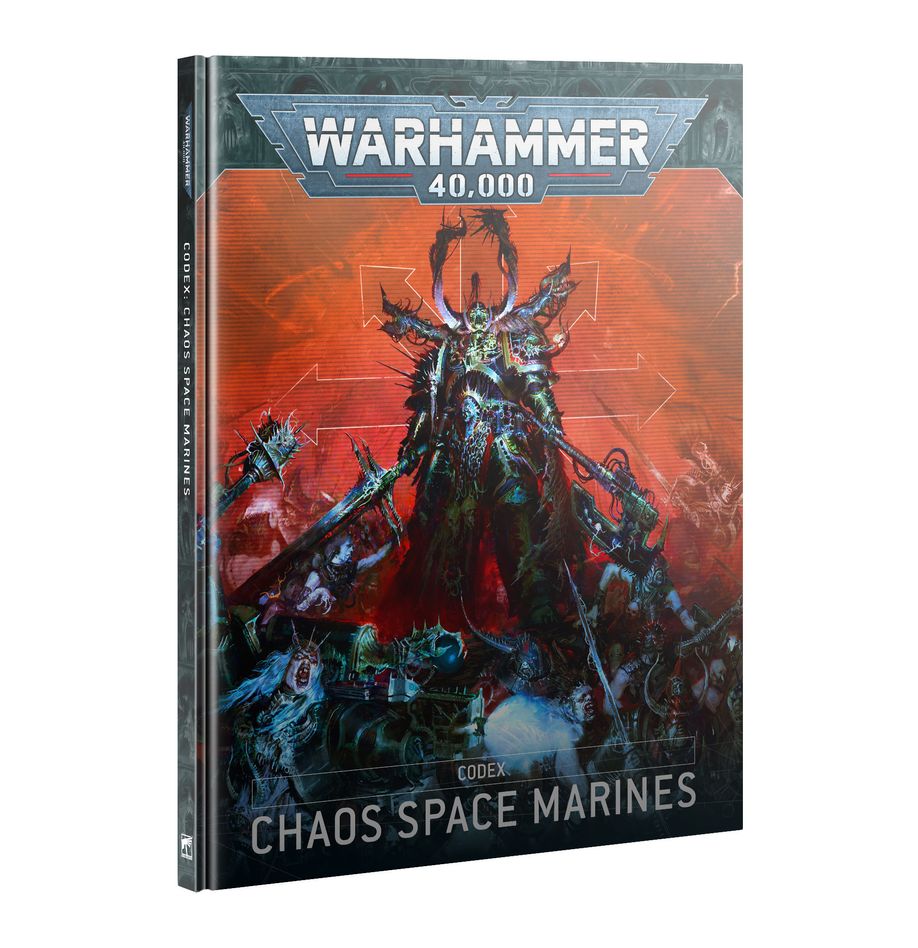 Warhammer 40,000 | Codex | Chaos Space Marines | Hardback Sourcebook