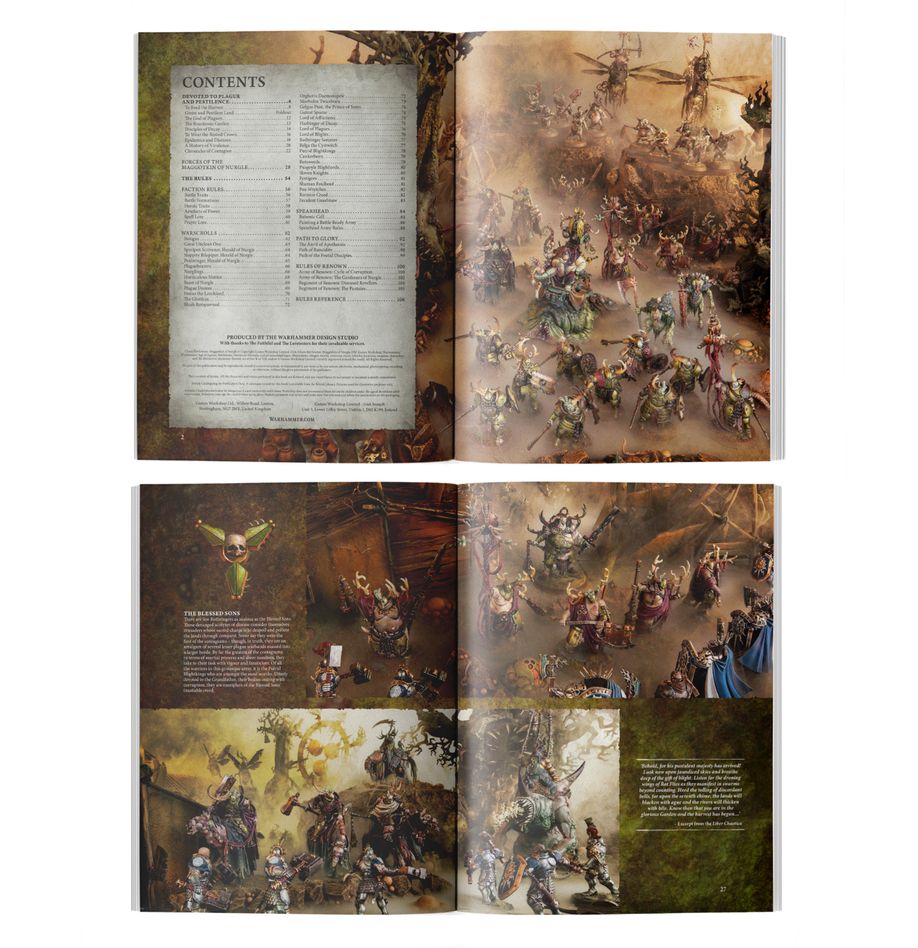 Age of Sigmar | Maggotkin of Nurgle Battletome | Hardback Sourcebook