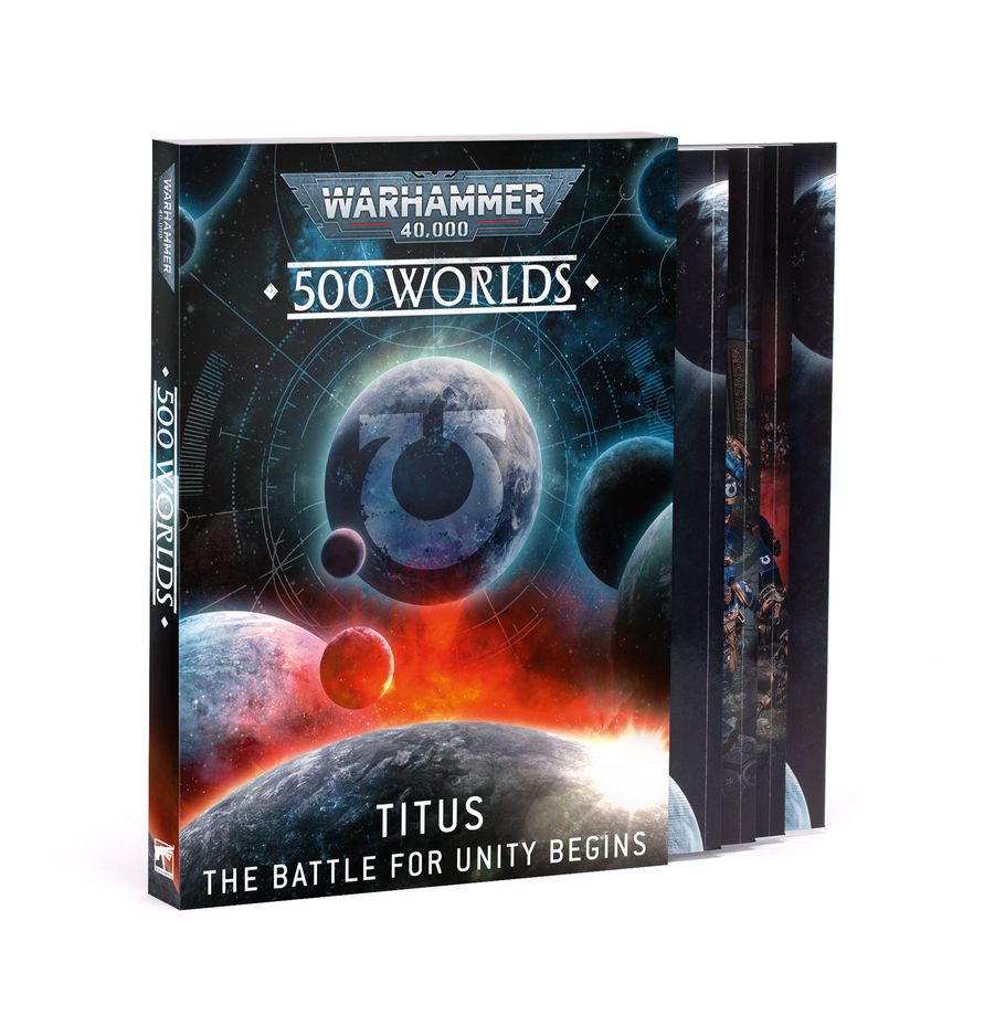 Warhammer 40,000 | 500 Worlds | Titus - The Battle for Unity Begin | Hardback Sourcebook