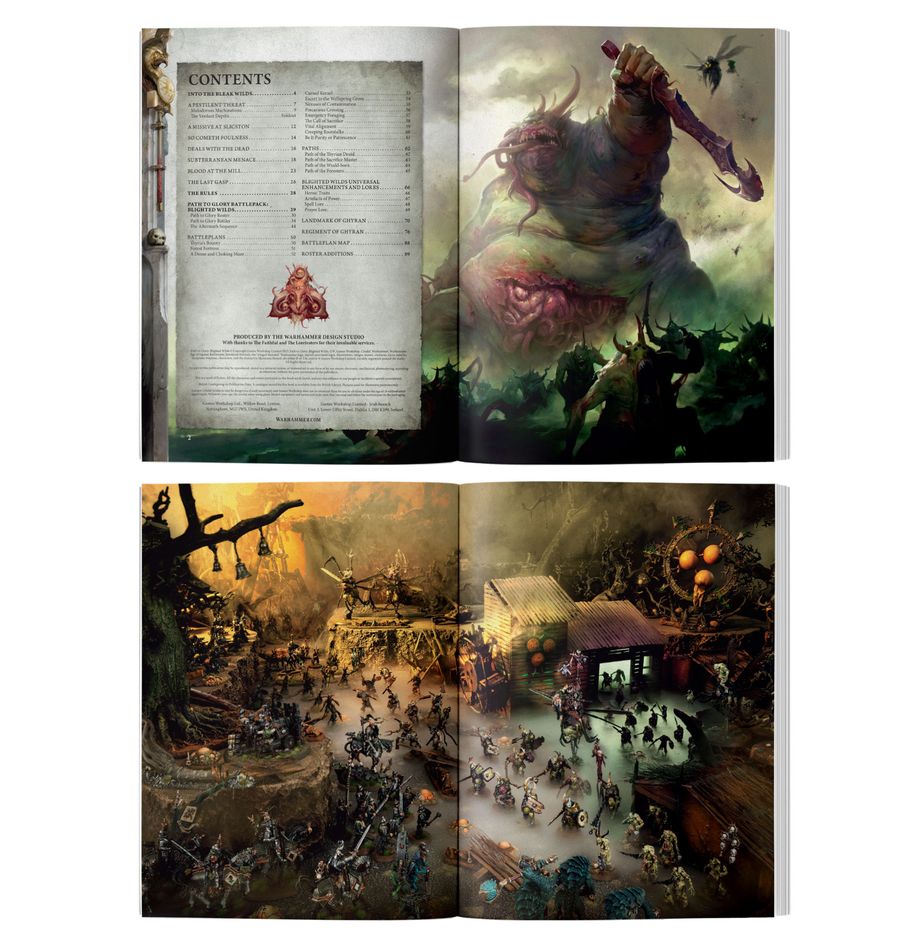 Age of Sigmar | Path to Glory | Blighted Wilds | Hardback Sourcebook
