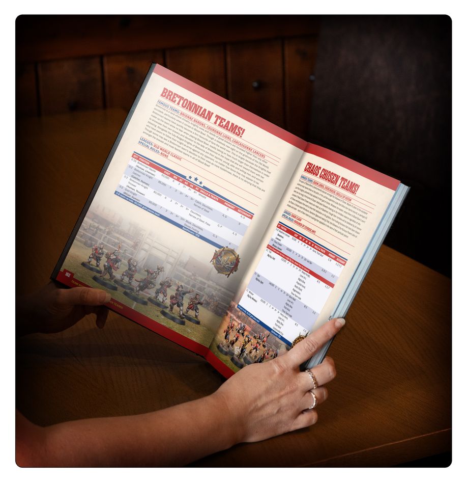 Blood Bowl | The Official Rules 3rd Edition | Hardback Rulebook