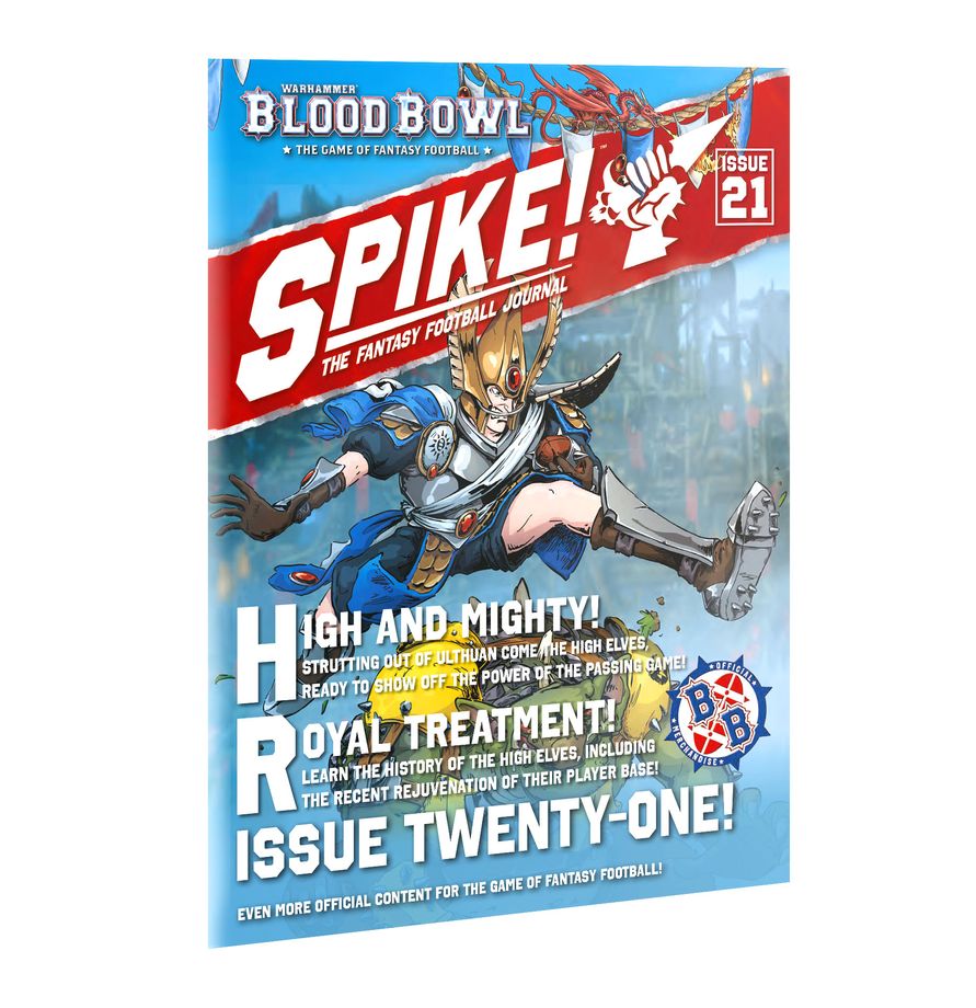 Blood Bowl | Spike Issue 21 High Elves | Softback Expansion Book