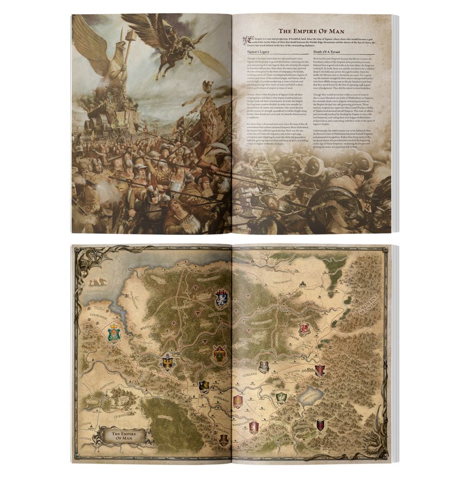 Warhammer the Old World | Arcane Journal | Empire of Man | Softback Sourcebook