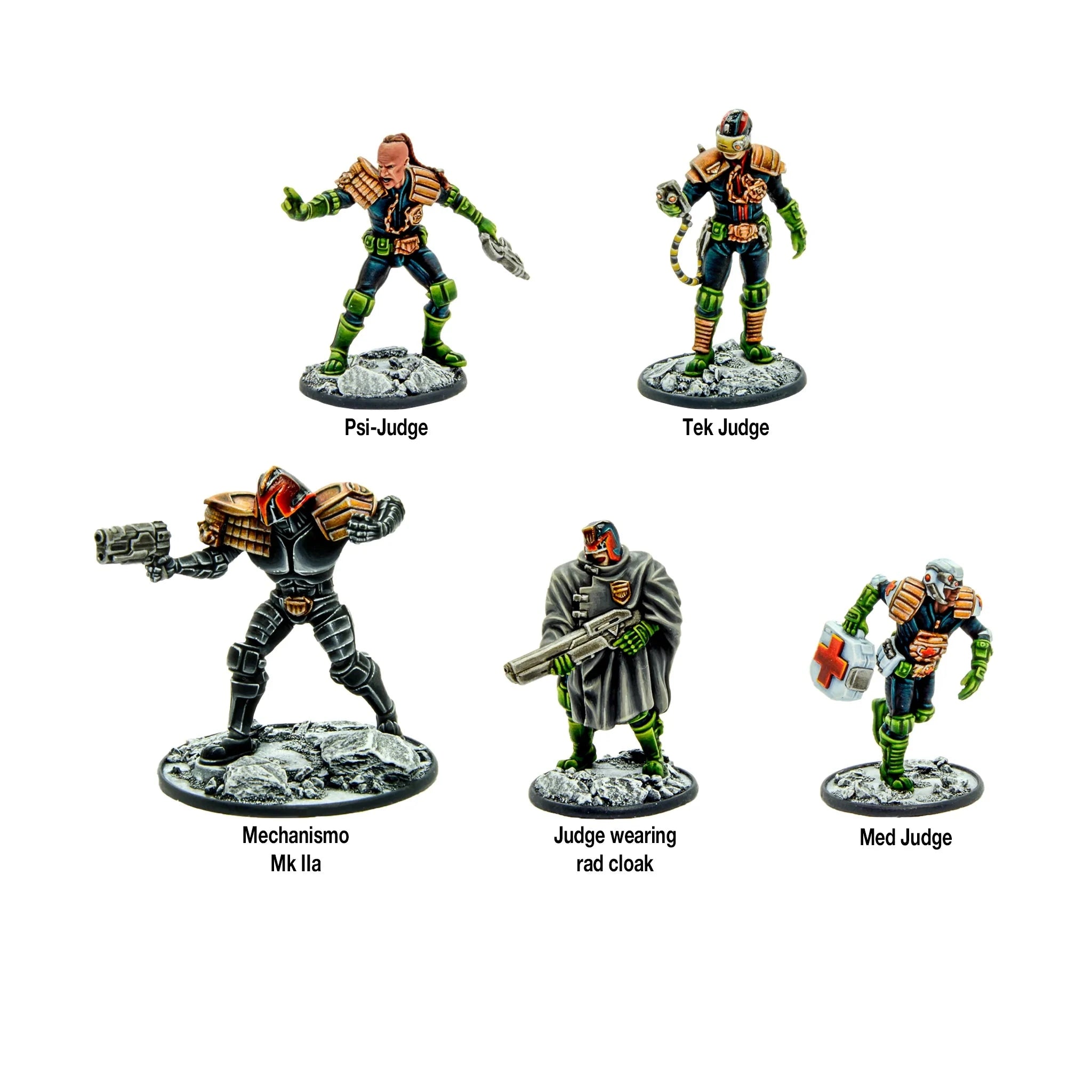 Judge Dredd | Specialist Judges | 28mm Resin Unit