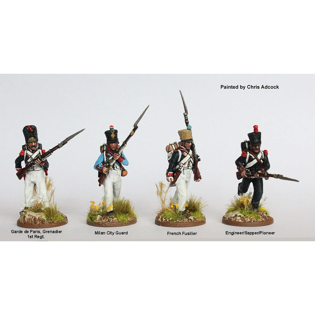 Perry Miniatures | Napoleonic Wars French Infantry Elite Companies 1807-1814 | 28mm Plastic Unit | North Star Games | Miniature Kingdoms