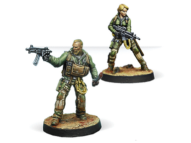 Infinity | Ariadna | 6th Airborne Ranger | 28mm Metal Blister Pack