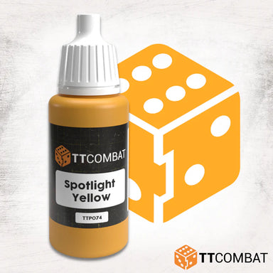 TTCombat | Spotlight Yellow | 17ml Individual Paint | TTCombat | Miniature Kingdoms