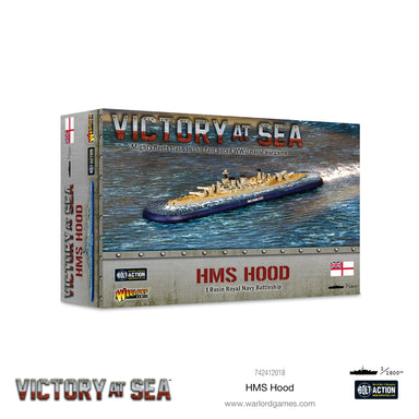 Victory At Sea | HMS Hood British Battleship | 1/1800th Resin Unit