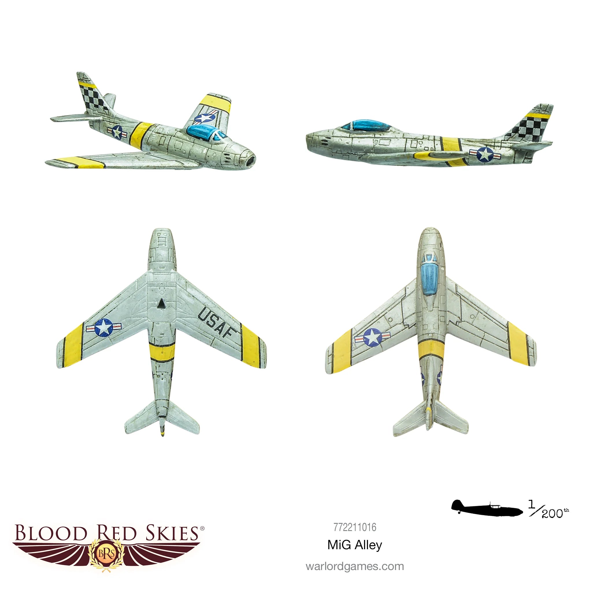 Blood Red Skies | Mig Alley | 1/200th Resin Unit