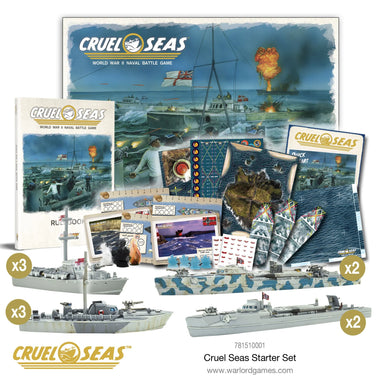 Cruel Seas | Strike Fast, Strike Hard | 1/300th Resin Starter