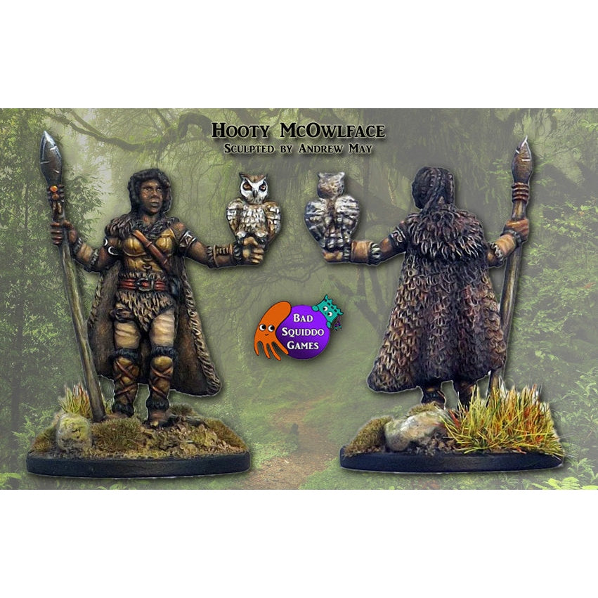 Ancients & Amazons | Hooty McOwlface | 28mm Metal Blister Pack