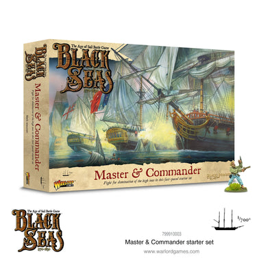 Black Seas | Master and Commander | 1/700th Resin Starter