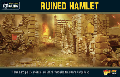 Bolt Action | Ruined Hamlet | 28mm Plastic Terrain