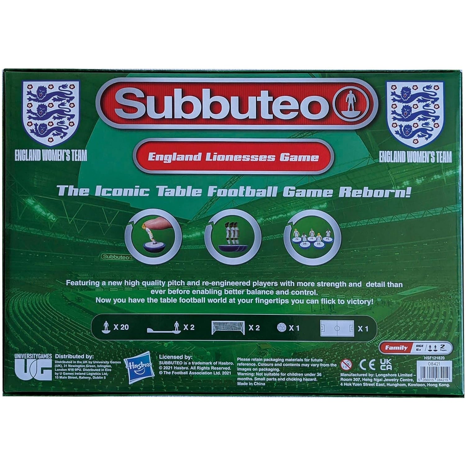 Subbuteo | Lionesses Main Game Starter | University Games | Miniature Kingdoms