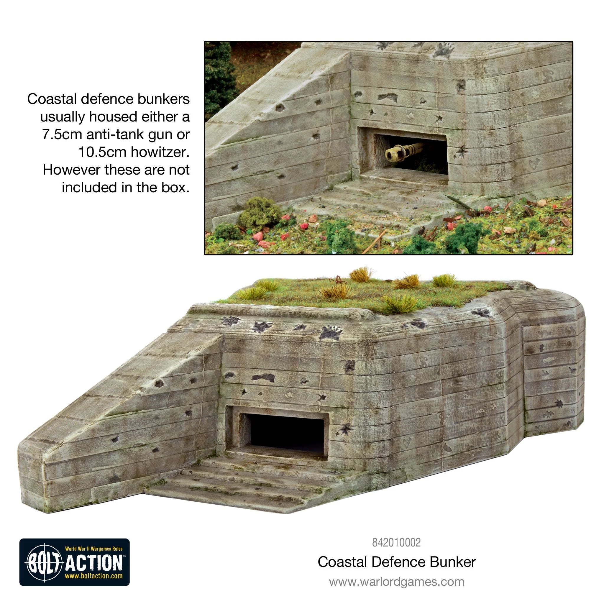 Bolt Action | Coastal Defence Bunker | 28mm Plastic Terrain