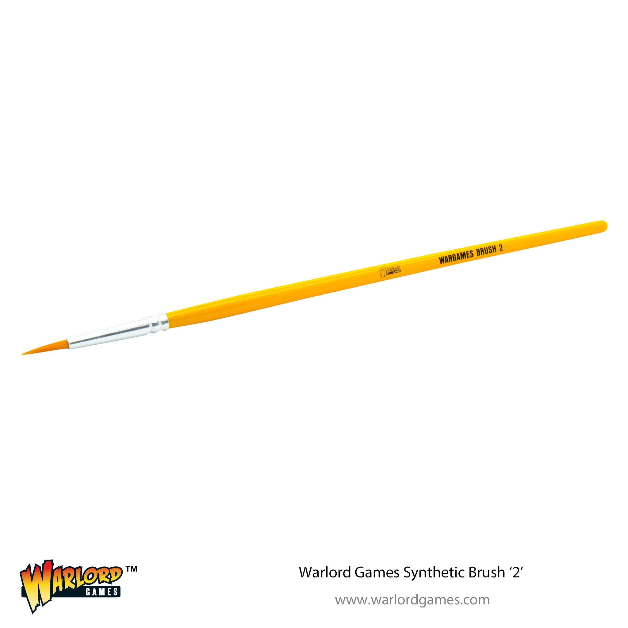 Supplies | Synthetic Brush Two '2' | 2 Brush Other | Warlord | Miniature Kingdoms