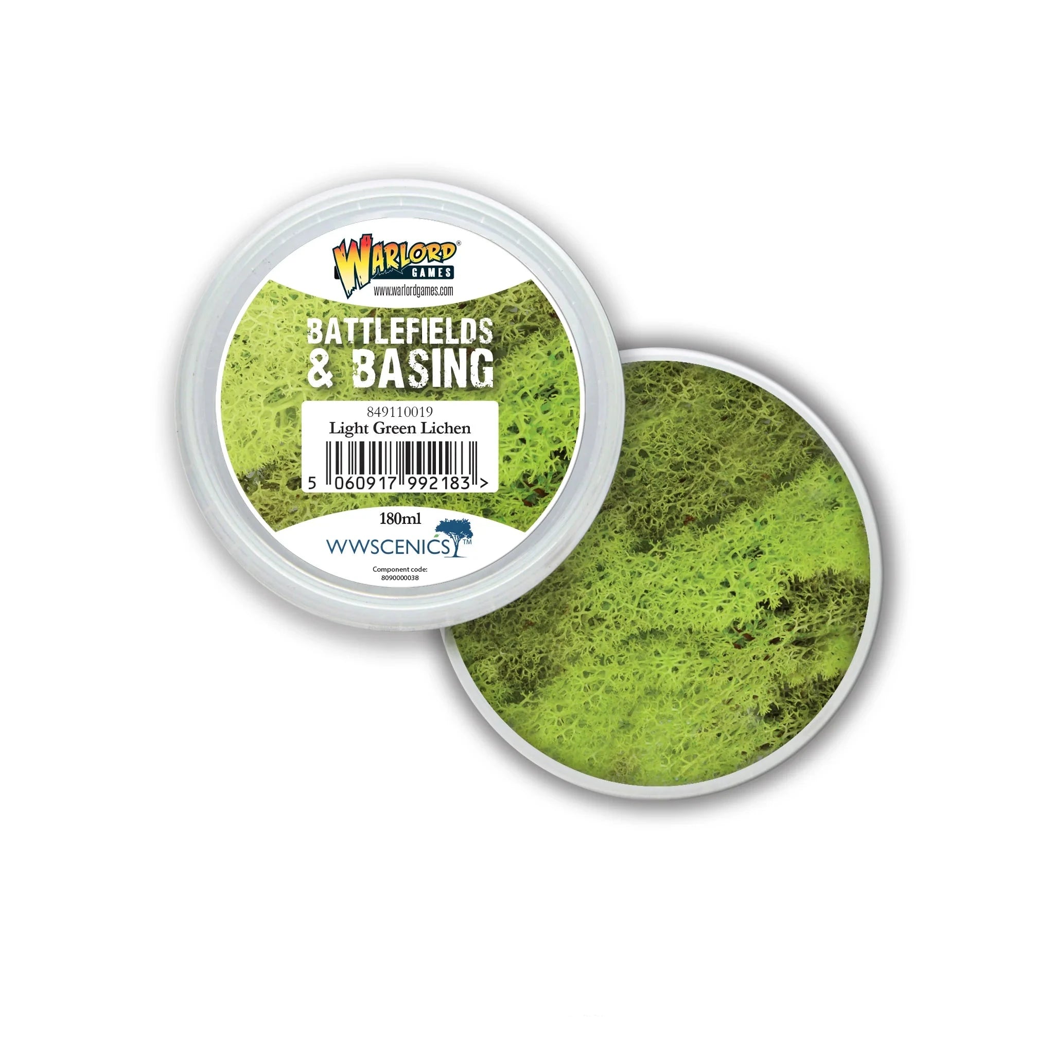 Warlord Games | Light Green Lichen Basing