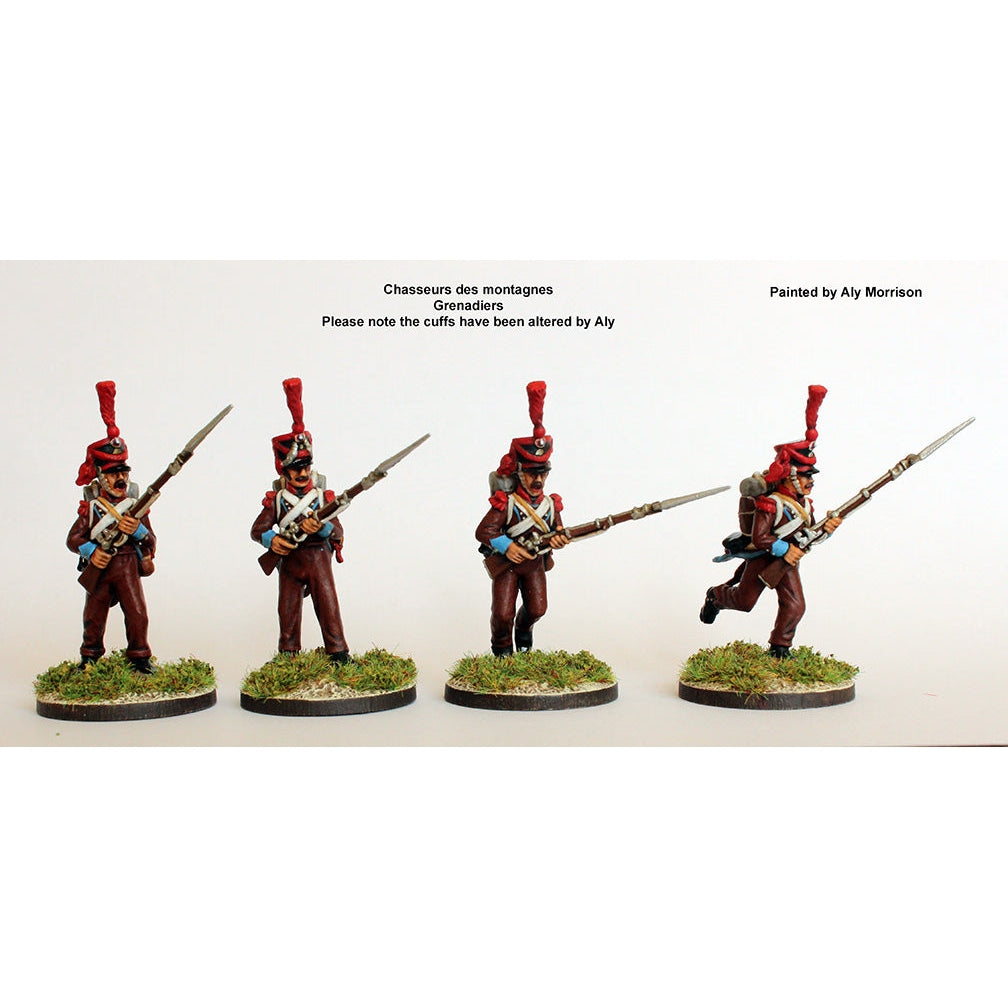 Perry Miniatures | Napoleonic Wars French Infantry Elite Companies 1807-1814 | 28mm Plastic Unit | North Star Games | Miniature Kingdoms