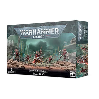 Warhammer 40,000 | Adeptus Mechanicus | Sicarians | Plastic Unit Box