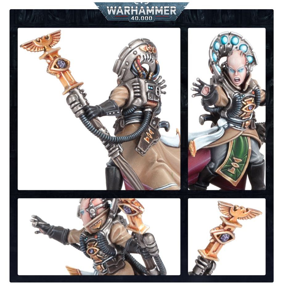 Warhammer 40,000 | Astra Militarum | Primaris Psyker | Plastic Character Blister Pack