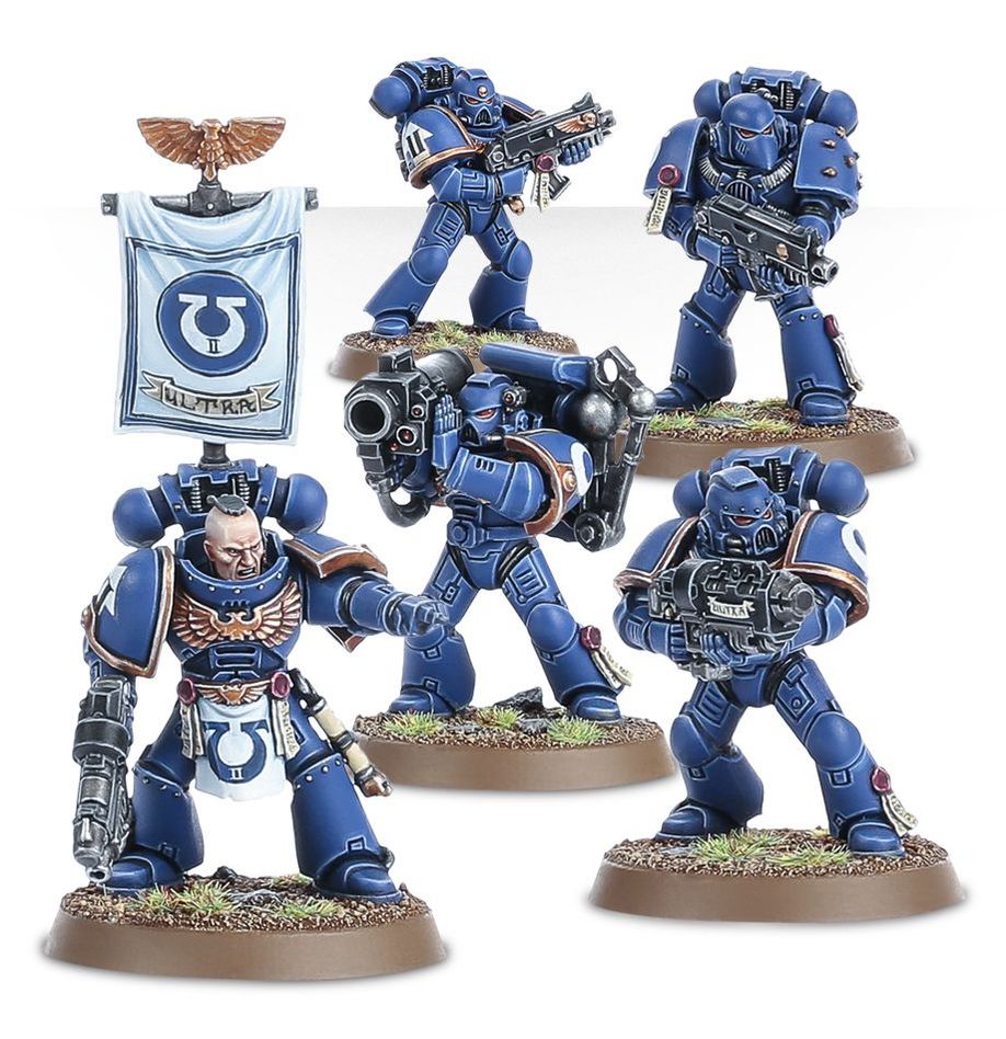 Warhammer 40,000 | Space Marines | Tactical Squad | Plastic Unit Box