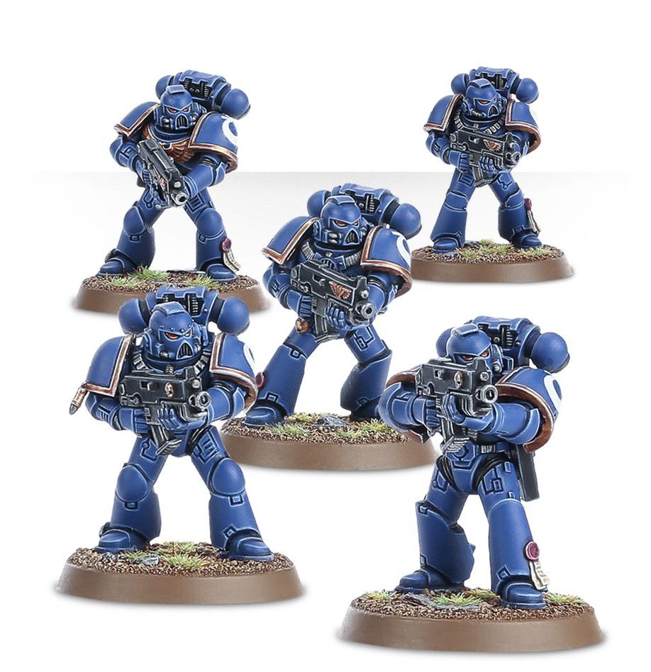 Warhammer 40,000 | Space Marines | Tactical Squad | Plastic Unit Box