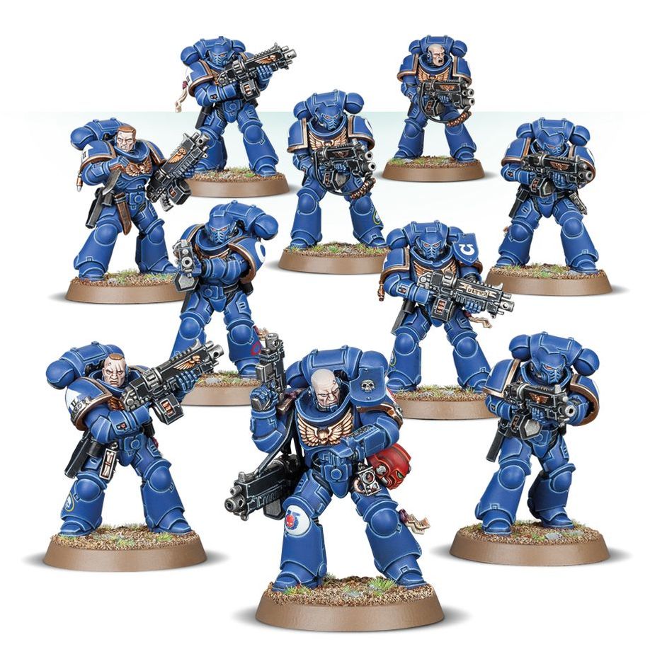 Games Workshop | W40k Warhammer 40000 | Space Marines | Intercessor Squad | Plastic Unit Box