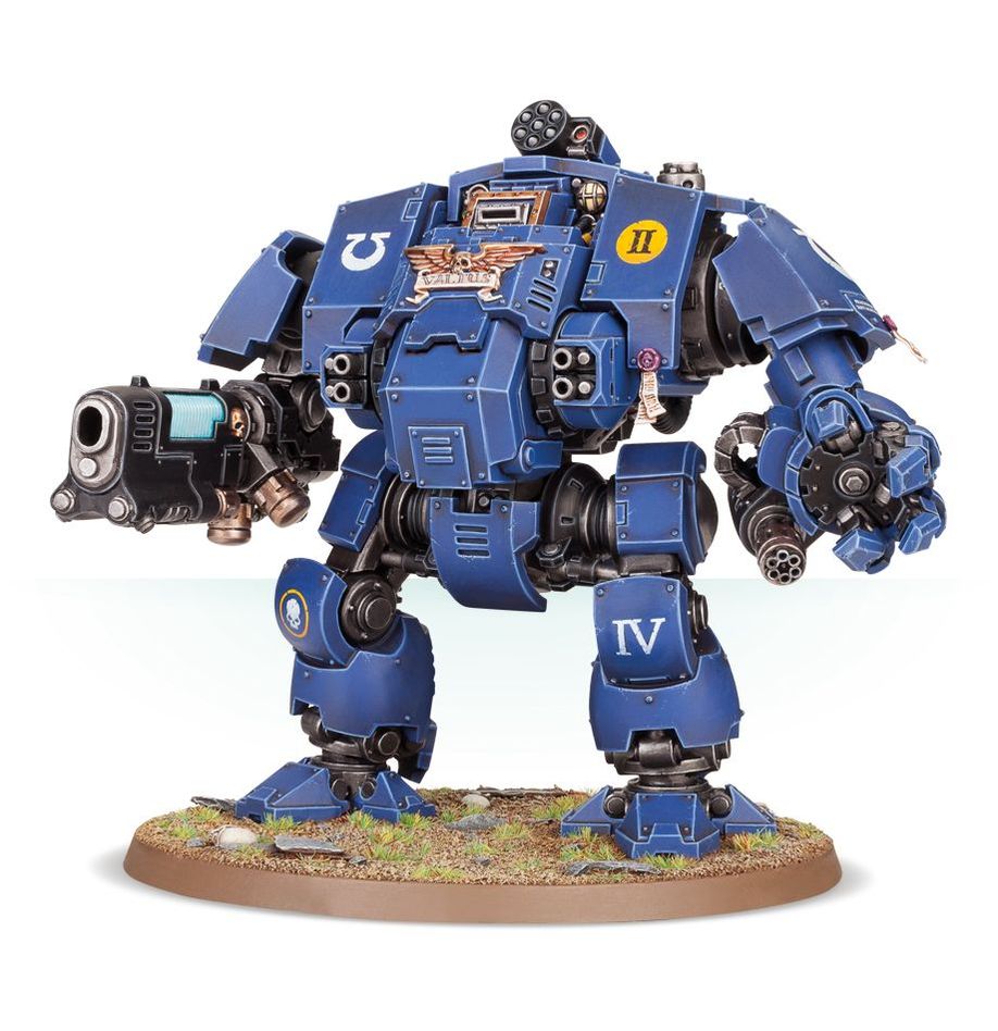 Games Workshop | W40k Warhammer 40000 | Space Marines | Redemptor Dreadnought | Plastic Unit Box