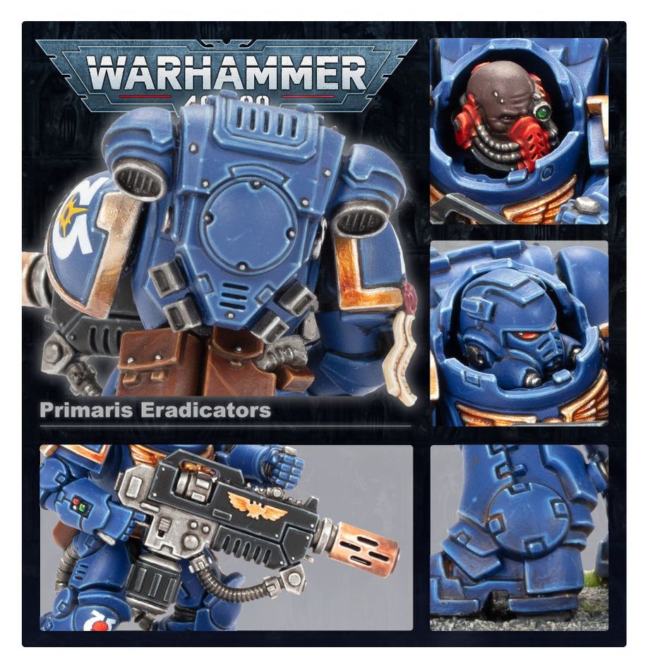 Warhammer 40,000 | Space Marines | Primaris Eradicators | Plastic Unit Box