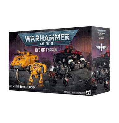 Warhammer 40,000 | Space Marines | Sons of Dorn Battalion | Plastic Army Box