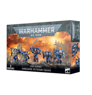 Warhammer 40,000 | Space Marines | Vanguard Veteran Squad | Plastic Unit Box