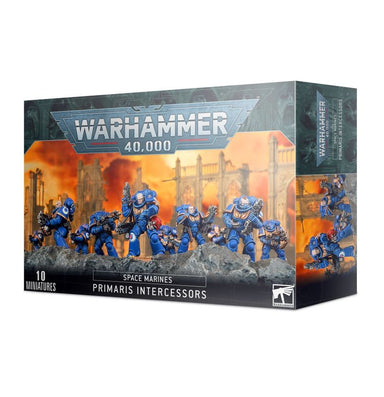 Games Workshop | W40k Warhammer 40000 | Space Marines | Intercessor Squad | Plastic Unit Box