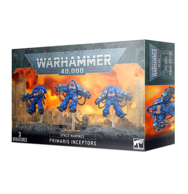 Warhammer 40,000 | Space Marines | Primaris Inceptors | Plastic Unit Box