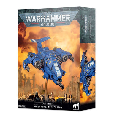 Warhammer 40,000 | Space Marines | Stormhawk Interceptor | Plastic Unit Box