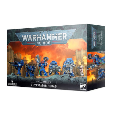 Warhammer 40,000 | Space Marines | Devastator Squad | Plastic Unit Box